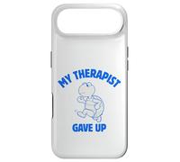 Carcasa para iPhone Air Terapia Divertida de Tortugas Humor Conciencia Mental