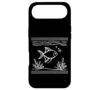 Carcasa para iPhone Air Tetra Line Art Amante de Peces