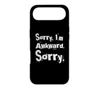 Carcasa para iPhone Air Texto de Humor Divertido Divertido para la Gente Lo Siento, Soy incómodo, lo Siento