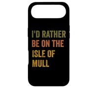 Carcasa para iPhone Air Texto Retro Vintage I'D Rather Be On The Isle of Mull