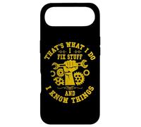 Carcasa para iPhone Air That's What I Do I Fix Stuff and I Know Things Mechanic Mens
