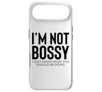 Carcasa para iPhone Air The Boss I'm Not Bossy I Just Know What You Should Be Doing