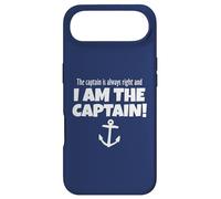 Carcasa para iPhone Air The Captain Is Always Right (Blanco) Navegación Divertida