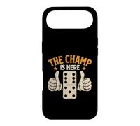 Carcasa para iPhone Air The Champ Is Here Dominó King Domino Player Tile Lover