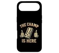 Carcasa para iPhone Air The Champ Is Here Dominó King Domino Player Tile Lover