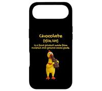 Carcasa para iPhone Air The Definition of Chocolat with Funny Yellow Rubber Chicken