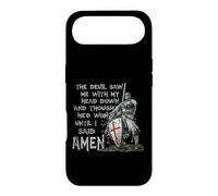 Carcasa para iPhone Air The Devil Saw Me with My Head Down Thought He'd Won Knights