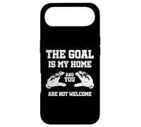 Carcasa para iPhone Air The Goal Is My Home and You Are Not Welcome Guardameta