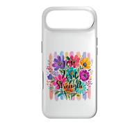 Carcasa para iPhone Air The Joy of The Lord Is My Strength Escritura Pretty Floral