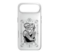 Carcasa para iPhone Air The Lovers Tarot Card Zombie Boda Pareja Día de San Valentín