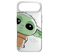 Carcasa para iPhone Air The Mandalorian The Child Don't Push My Buttons White