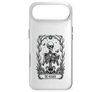 Carcasa para iPhone Air The Reader Tarot Card Skeleton Reading Book Lover