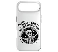 Carcasa para iPhone Air There It Goes - Arte de Logotipo Circular de Humor Esqueleto