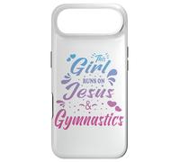 Carcasa para iPhone Air This Girl Runs On Jesus & Gymnastics Mujeres cristianas Kid