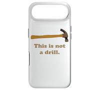 Carcasa para iPhone Air This is Not A Drill - Martillo para carpintería
