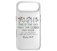 Carcasa para iPhone Air This is The Day The Lord Has Made Sign Rejoice Psalm 118:24