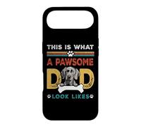 Carcasa para iPhone Air This Is What A Pawsome Dad Look Likes Weimaraner Dog Dad