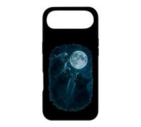 Carcasa para iPhone Air Three Cats Howling At The Moon 3 Cat Moon