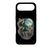 Carcasa para iPhone Air Three Raccoons Howling At The Moon 3 Raccoon Moon