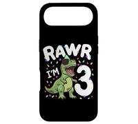 Carcasa para iPhone Air Three Rawr I'm 3 Years Old T Rex Dinosaur 3er Birthday Boys