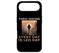 Carcasa para iPhone Air Thru-Hiking Every Day Is Leg Day Nature Fitness Caminata Divertida