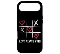 Carcasa para iPhone Air Tic TAC Toe 3 en una Fila Divertido Día de San Valentín Love Always Wins