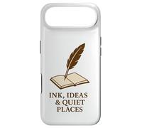 Carcasa para iPhone Air Tinta, Ideas y Lugares tranquilos: Libro de Pluma de Pluma