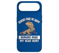 Carcasa para iPhone Air Tiny Dinosaur Humans Hurt Head Happy Bearded Dragon Lover