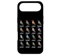 Carcasa para iPhone Air Tipos de Colibríes Coloridos Gráfico de Especies de Colibr