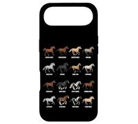 Carcasa para iPhone Air Tipos de Razas de Caballos - Ciencia equina y biología Animal