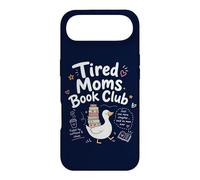 Carcasa para iPhone Air Tired Moms Book Club, Divertida mamá Ganso, Amantes de los Libros Que leen