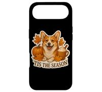 Carcasa para iPhone Air Tis The Season Pembroke Welsh Corgi Dog Otoño-Otoño Calabaza