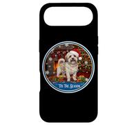 Carcasa para iPhone Air Tis The Season Petit Basset Grifón Vendéen Perro Navidad