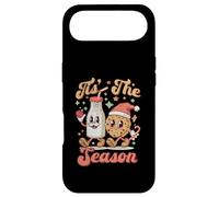 Carcasa para iPhone Air Tis The Season Retro Milk and Cookie Best -Friend Christmas