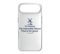 Carcasa para iPhone Air To Dream The Impossible Dream Windmill Estampado Azul Marino