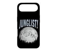 Carcasa para iPhone Air Tocadiscos Luna Tambor Y Bajo DJ Jungle Music EDM Junglist