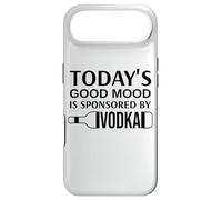 Carcasa para iPhone Air Today'S Good Mood is Sponsored by Vodka May Contain Vodka