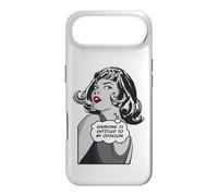 Carcasa para iPhone Air Todo el Mundo Tiene Derecho a mi opinión Sarcástica Pop Art Girl