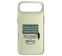 Carcasa para iPhone Air Todo el Mundo Tiene Derecho a ser estúpido Cita sarcástica