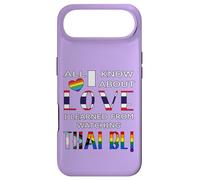 Carcasa para iPhone Air Todo lo Que sé sobre el Amor lo aprendí Viendo Thai BL!