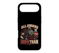 Carcasa para iPhone Air Todos a Bordo del Tren Nope Funny Sarcastic