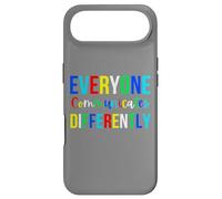 Carcasa para iPhone Air Todos se comunican de Manera Diferente Mes de concientización sobre el Autismo