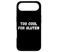 Carcasa para iPhone Air Too Cool For Gluten Funny Joke Glutenfree Life