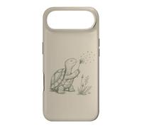 Carcasa para iPhone Air Tortuga Lovers Soplando Diente de León Naturaleza Cottagecore Gráfico