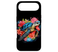 Carcasa para iPhone Air Tortuga Marina Flores Hawaianas Buceo Buceo Buceo
