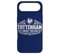 Carcasa para iPhone Air Tottenham London Inglaterra Gallo Adornado Blanco impresión