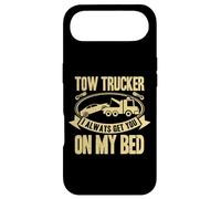 Carcasa para iPhone Air Tow Truck Driver Wrecker I Always Get You on my Bed