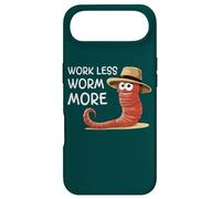 Carcasa para iPhone Air Trabajar Menos Gusanos Más Divertido Cultivo de Gusanos