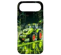 Carcasa para iPhone Air Tractor Verde y Rojo Agricultor Agricultura