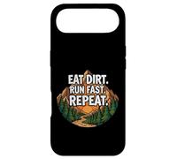 Carcasa para iPhone Air Trail Running Mountain Runner Eat Dirt Run Fast Repeat